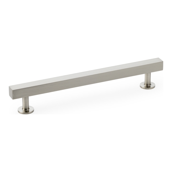 AW815-160-SN • 160mm c/c • Satin Nickel • Alexander & Wilks Square T-Bar Cabinet Pull Handle